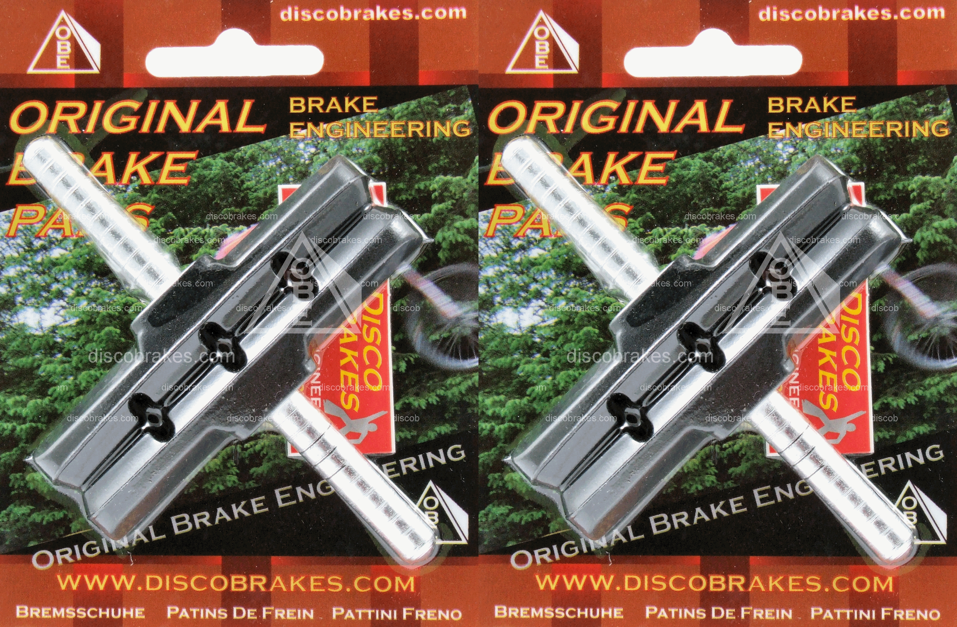 2 Paar Shimano Deore Freischwinger Bremsschuhe Acera Altus Turnier, Design wählen - Bild 13 von 19